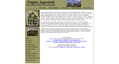 Desktop Screenshot of empireappraisals.org